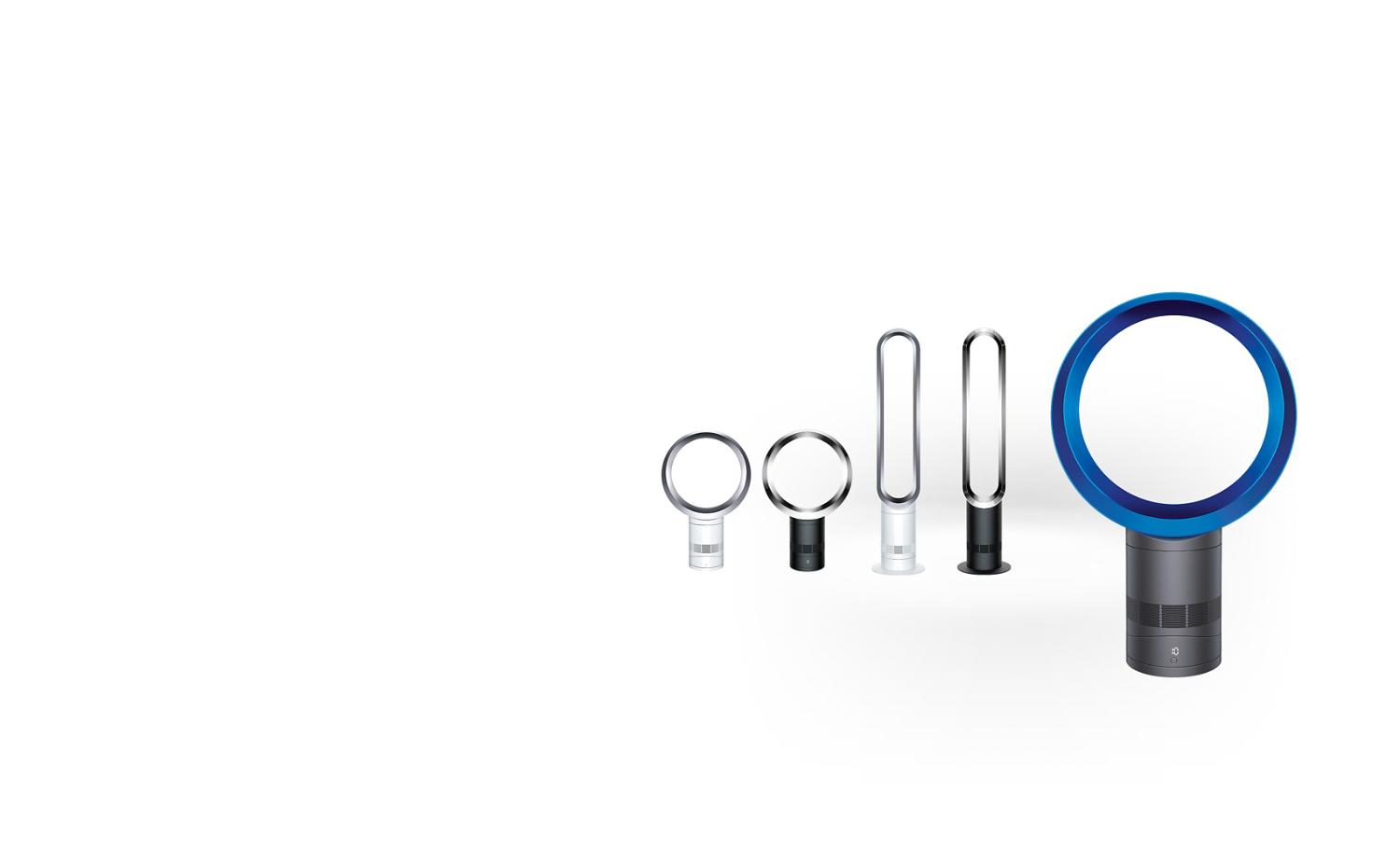 Dyson fan range