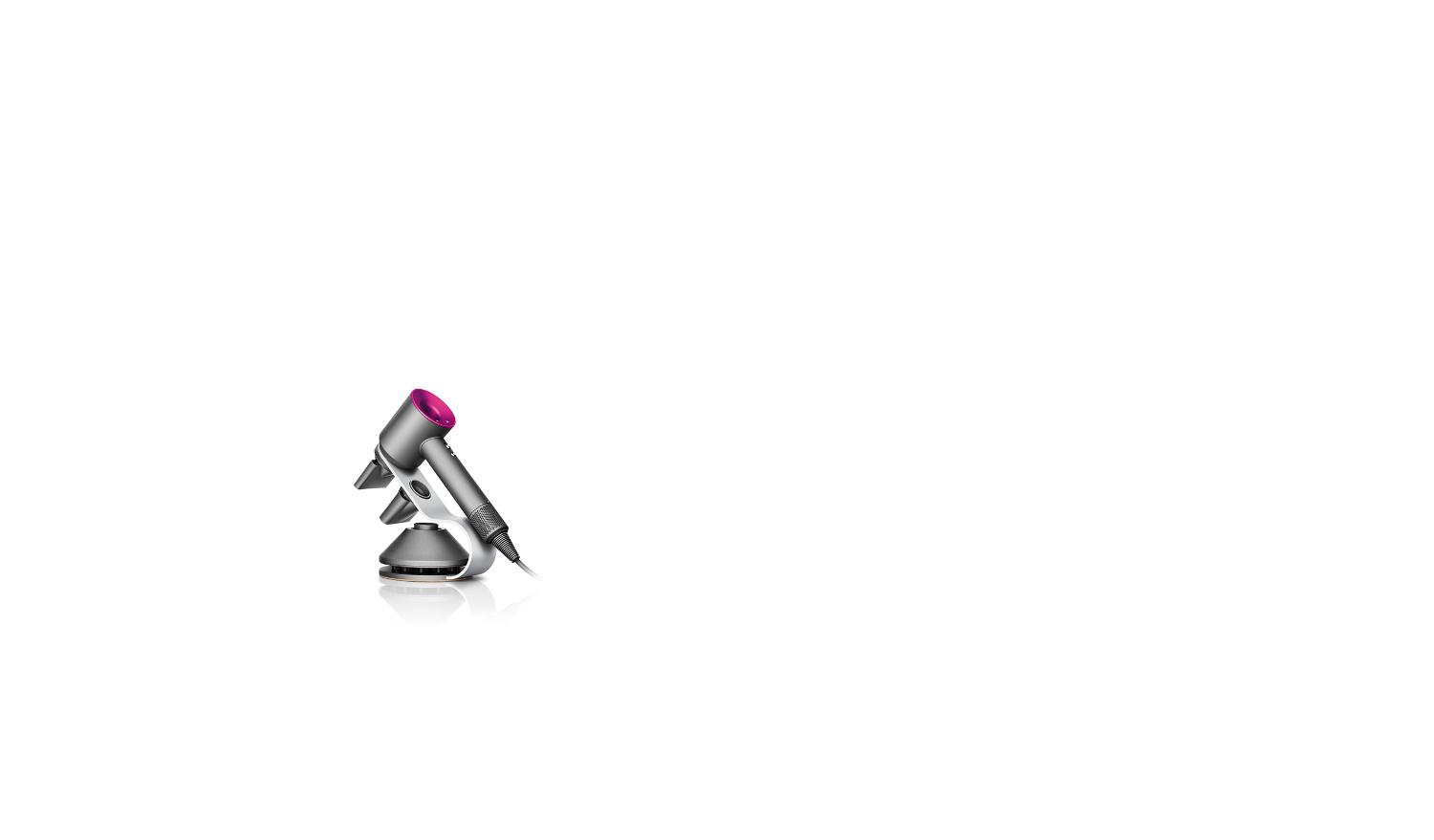 Dyson Supersonic hair dryer with display stand