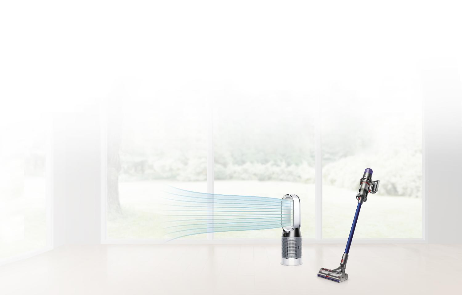 Dyson technology helps create a cleaner, healthier home