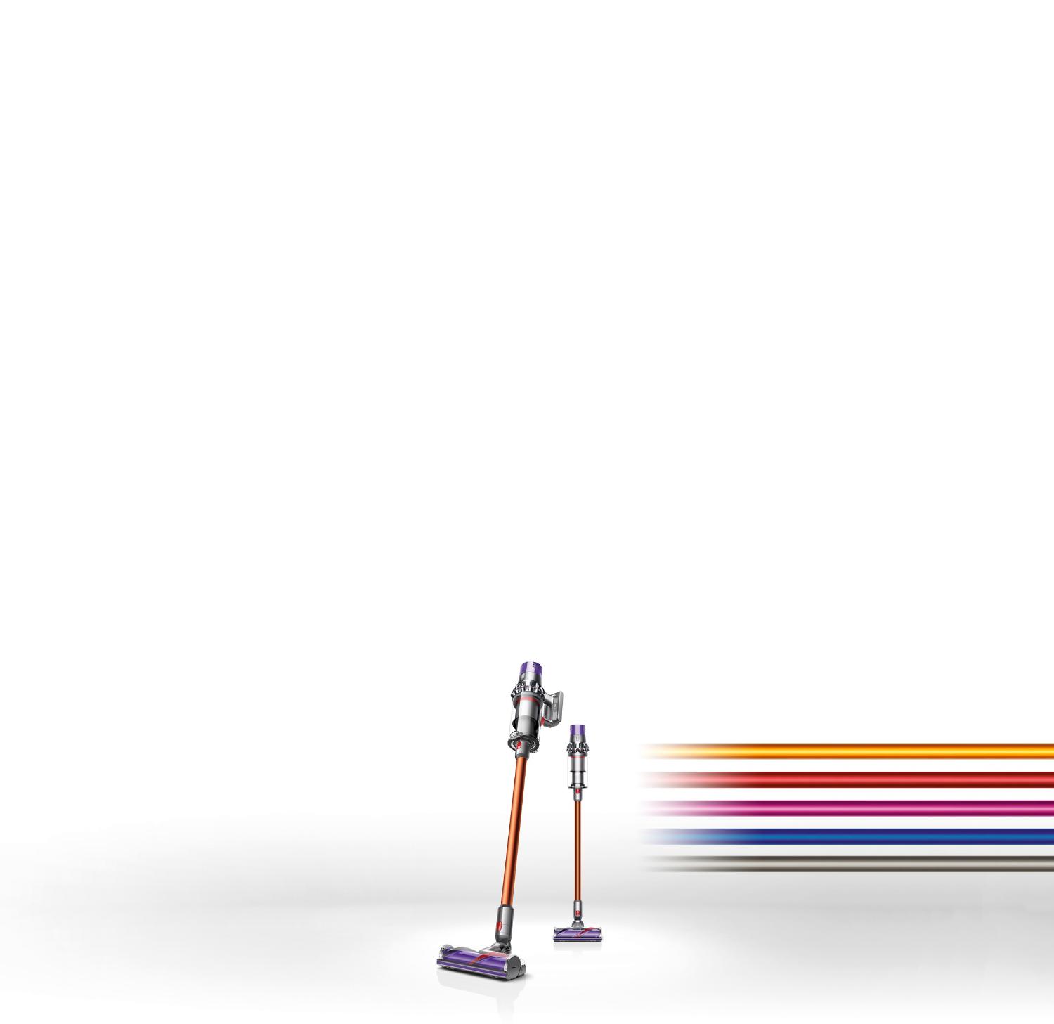 Options de couleur de l’aspirateur Dyson V10