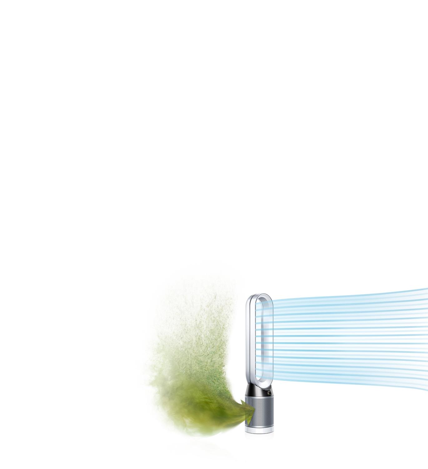 Le Dyson Pure Cool nettoie parfaitement chaque recoin