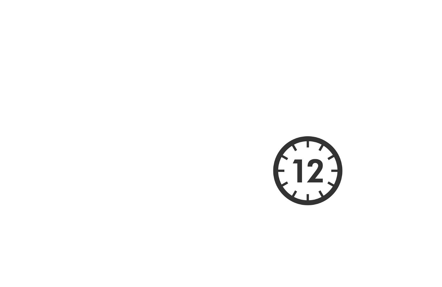 Icône de l’horloge