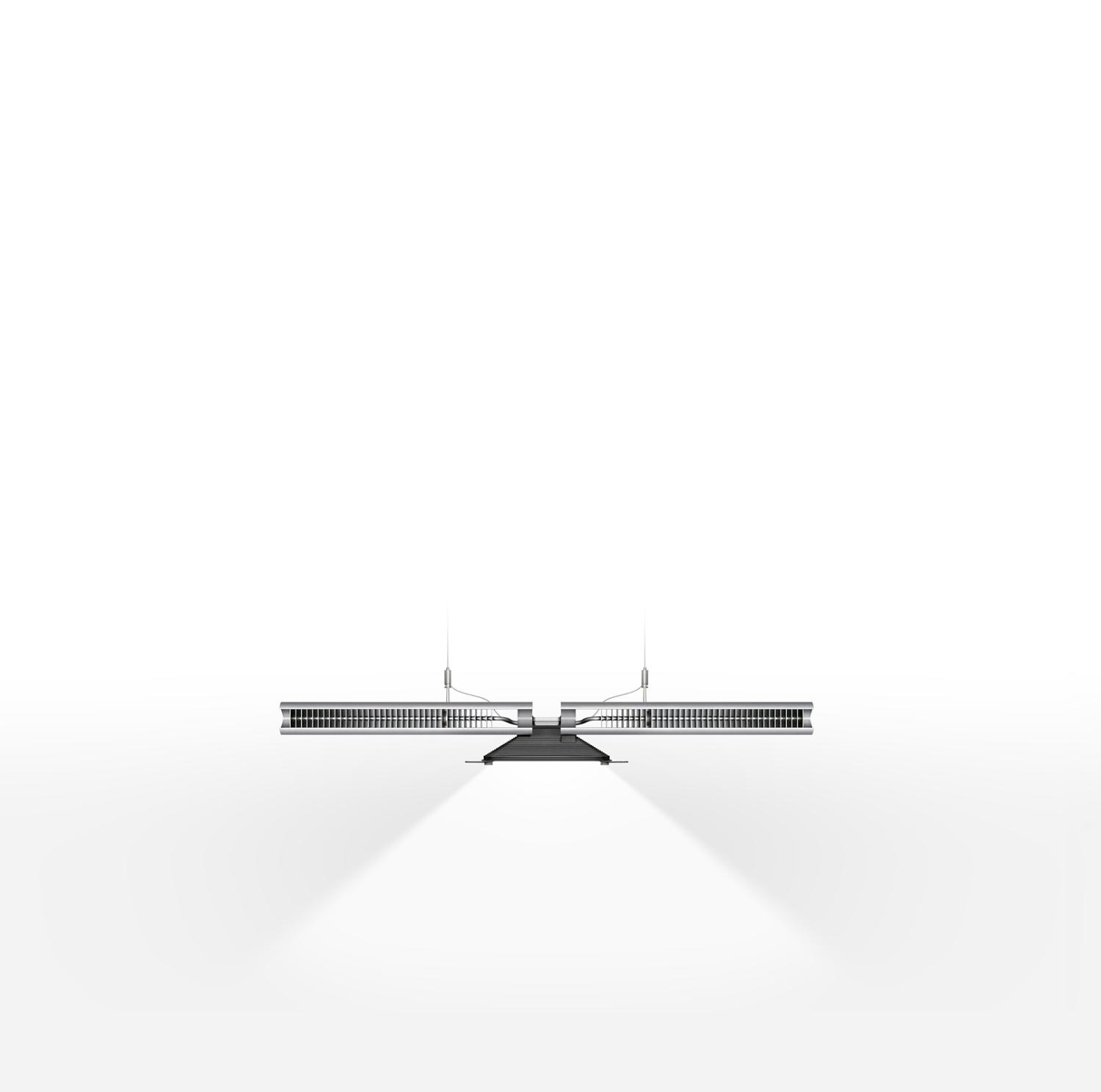Luminaire Cu-Beam Down suspendu au plafond