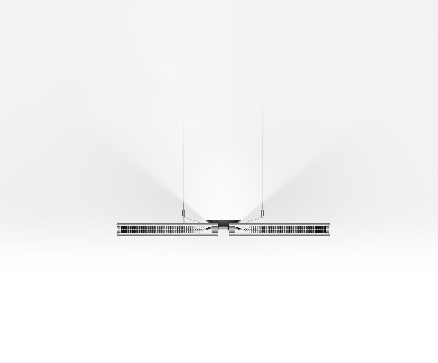Luminaire Cu-Beam Up sur fond blanc