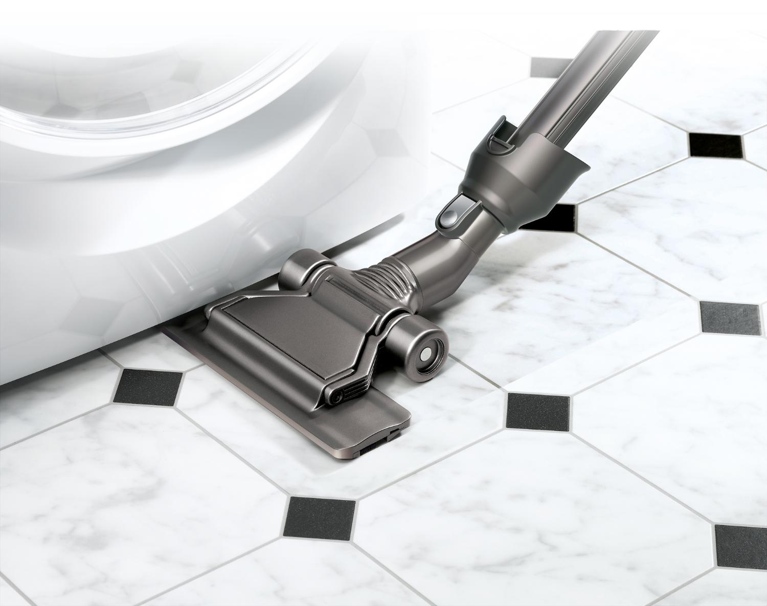 Accessoire plat pour plancher utilisé pour nettoyer les endroits difficiles à atteindre.