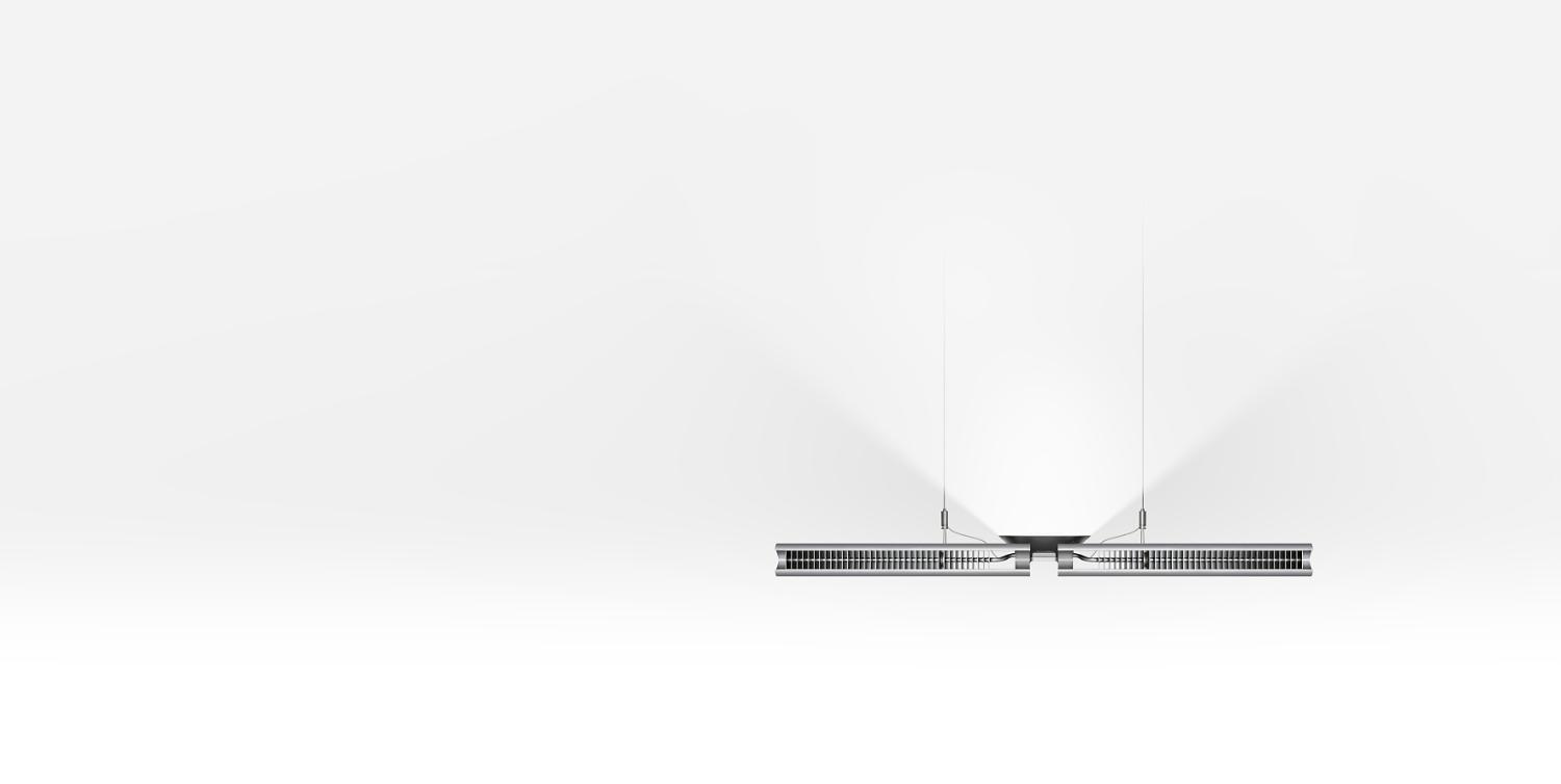 Cu-Beam Up light on white