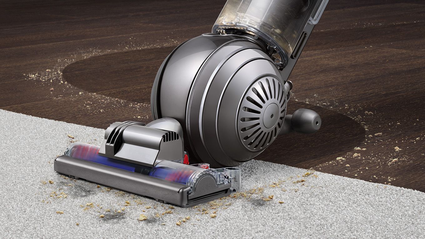 Brush bar being used across carpet Brush bar being used across carpet
