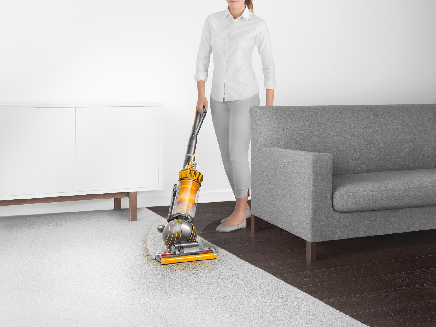 Dyson Ball multi floor 2 vacuum moving easily around tight corner