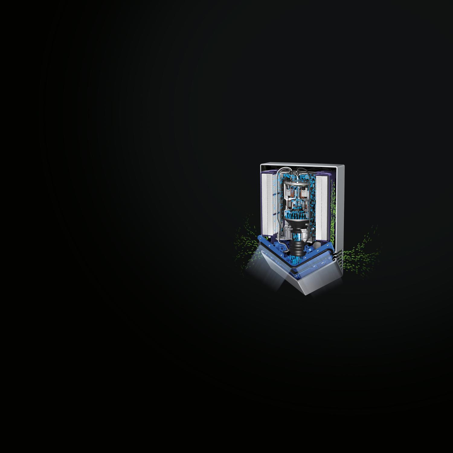 X-ray inside Airblade V