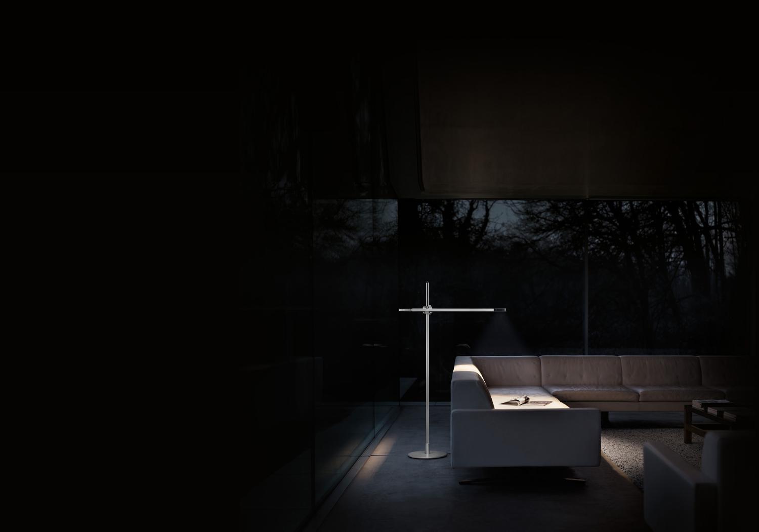 Dyson lighting in living room