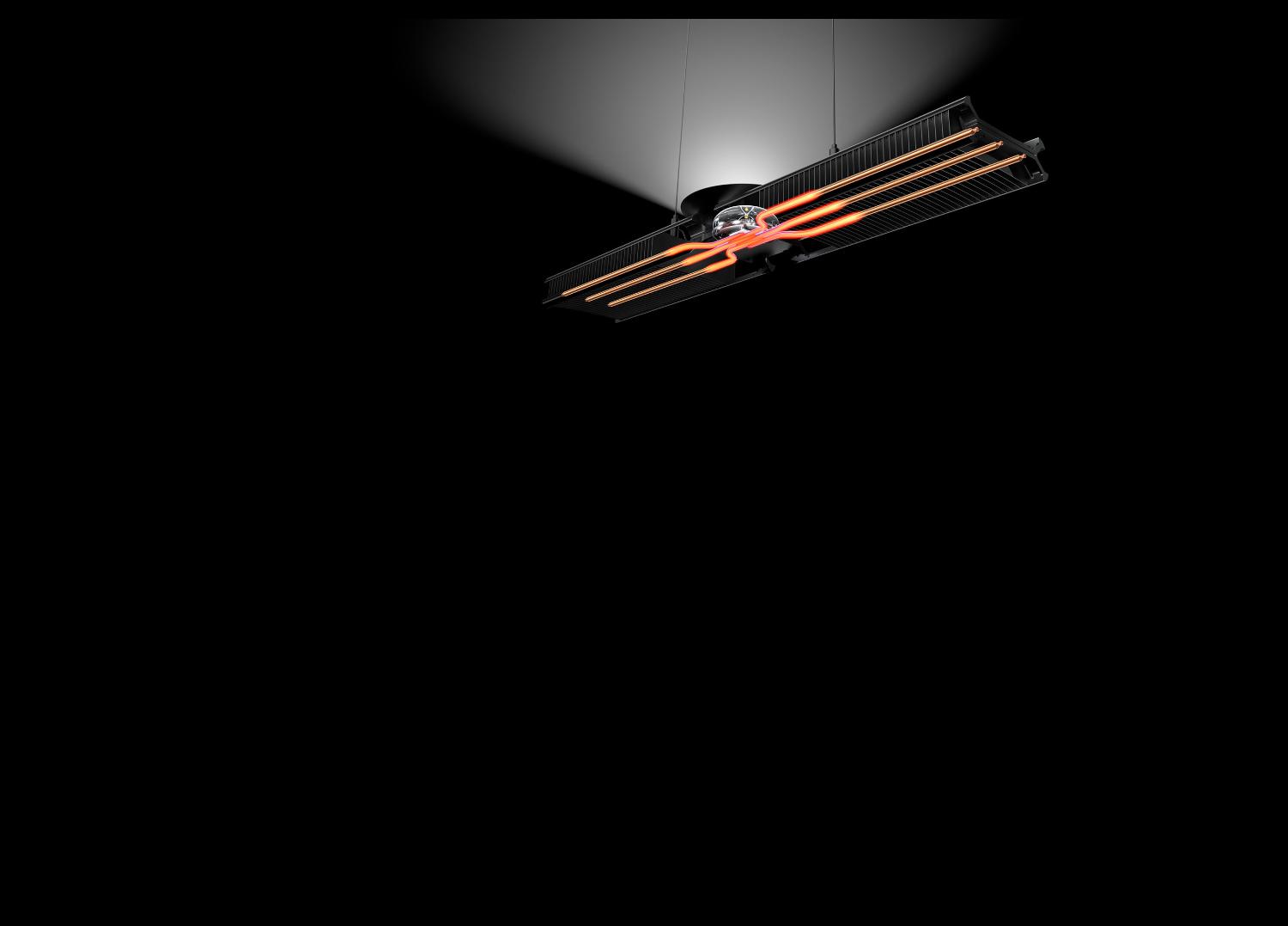 Illustration de la technologie des tubes caloducs