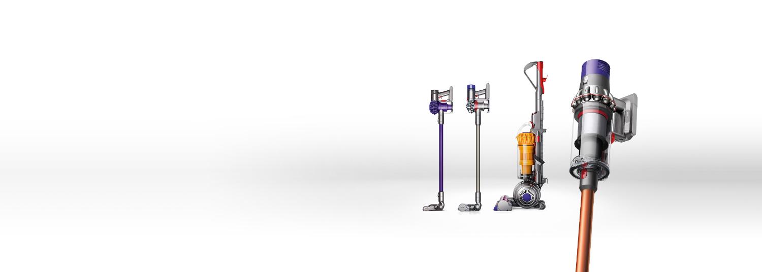 Dyson cyclone v10 being used on flooring