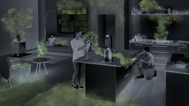 Image of harmful pollutants around the home