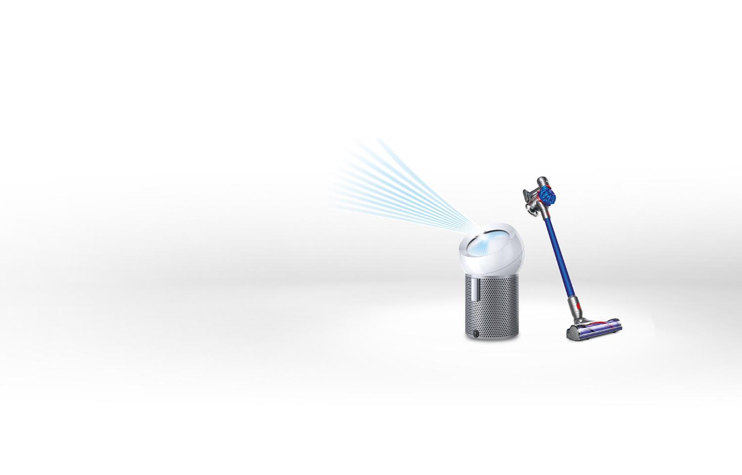 Dyson Pure Cool Me and V7 Motorhead Plus easter sale