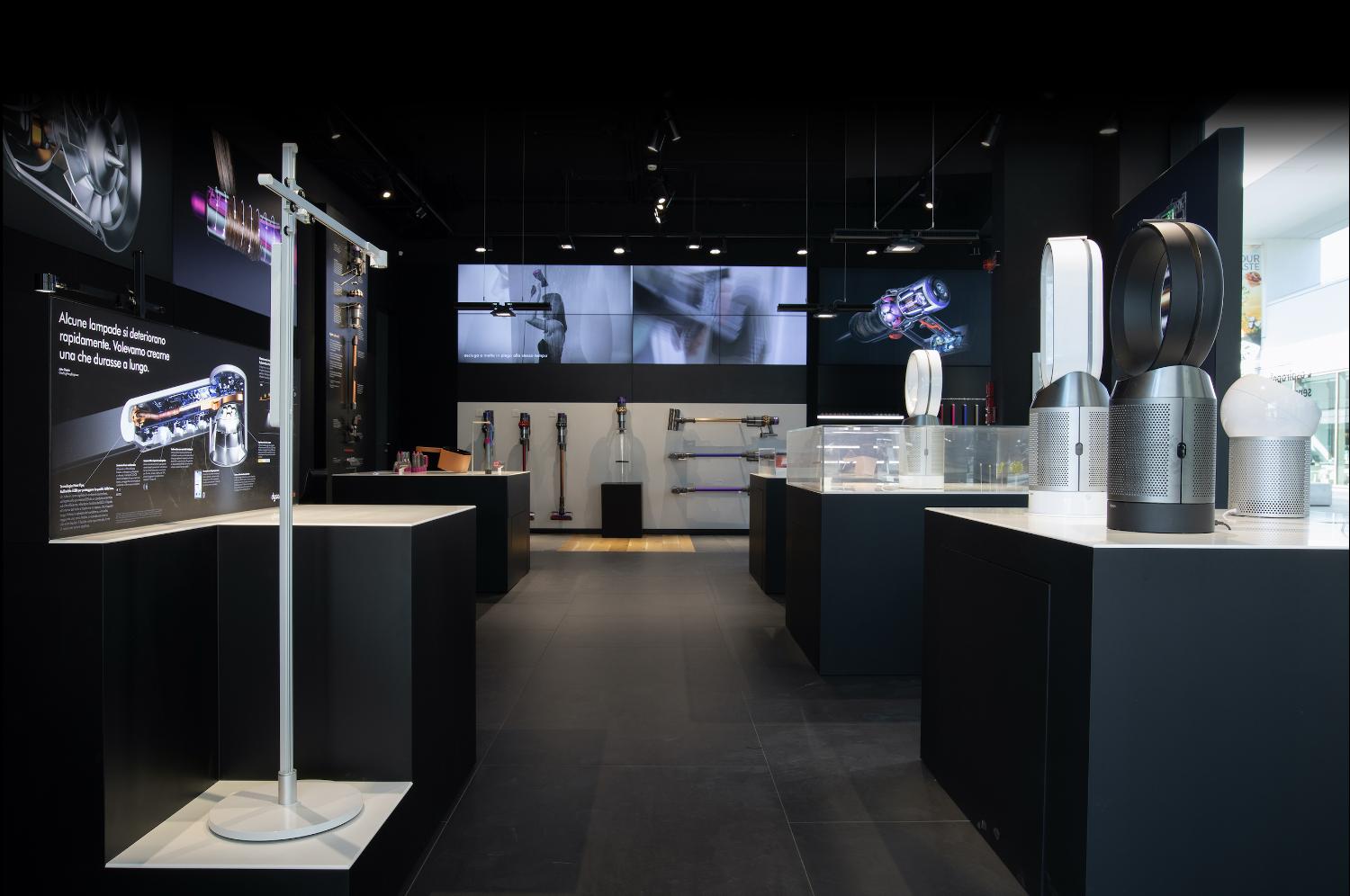 Dyson Demo store interior