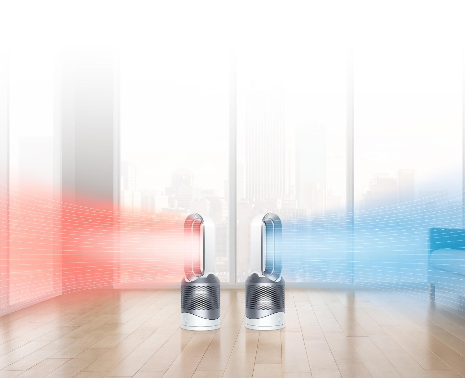 Dyson Pure Hot+Cool Link purifying and heating