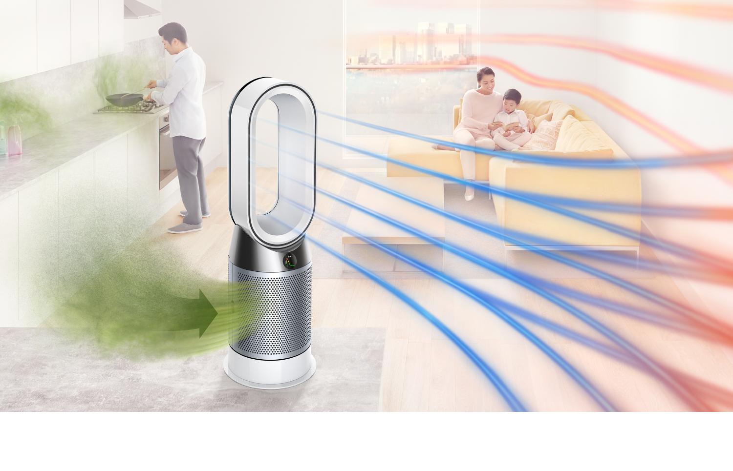Learn more about the Dyson pure hot + cool