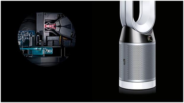 X-ray of the technology inside the Dyson Pure Cool purifying fan