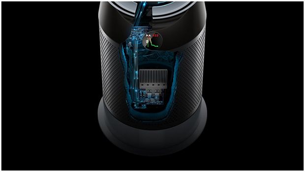 X-ray of the thermostat control