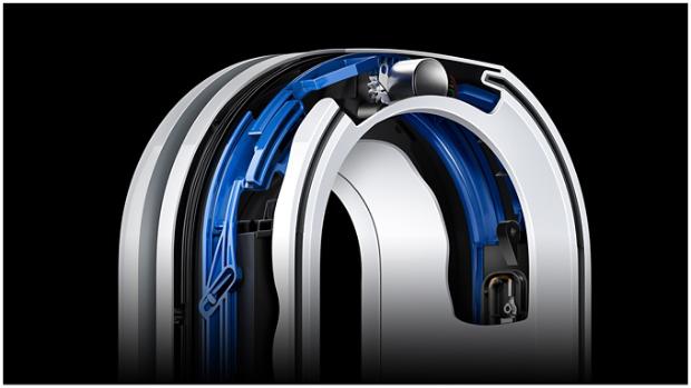 X-ray of two apertures of the Air Multiplier technology