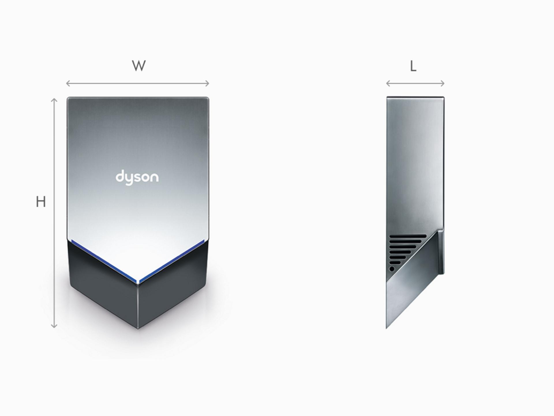 Dyson Airblade V nickel hand dryer