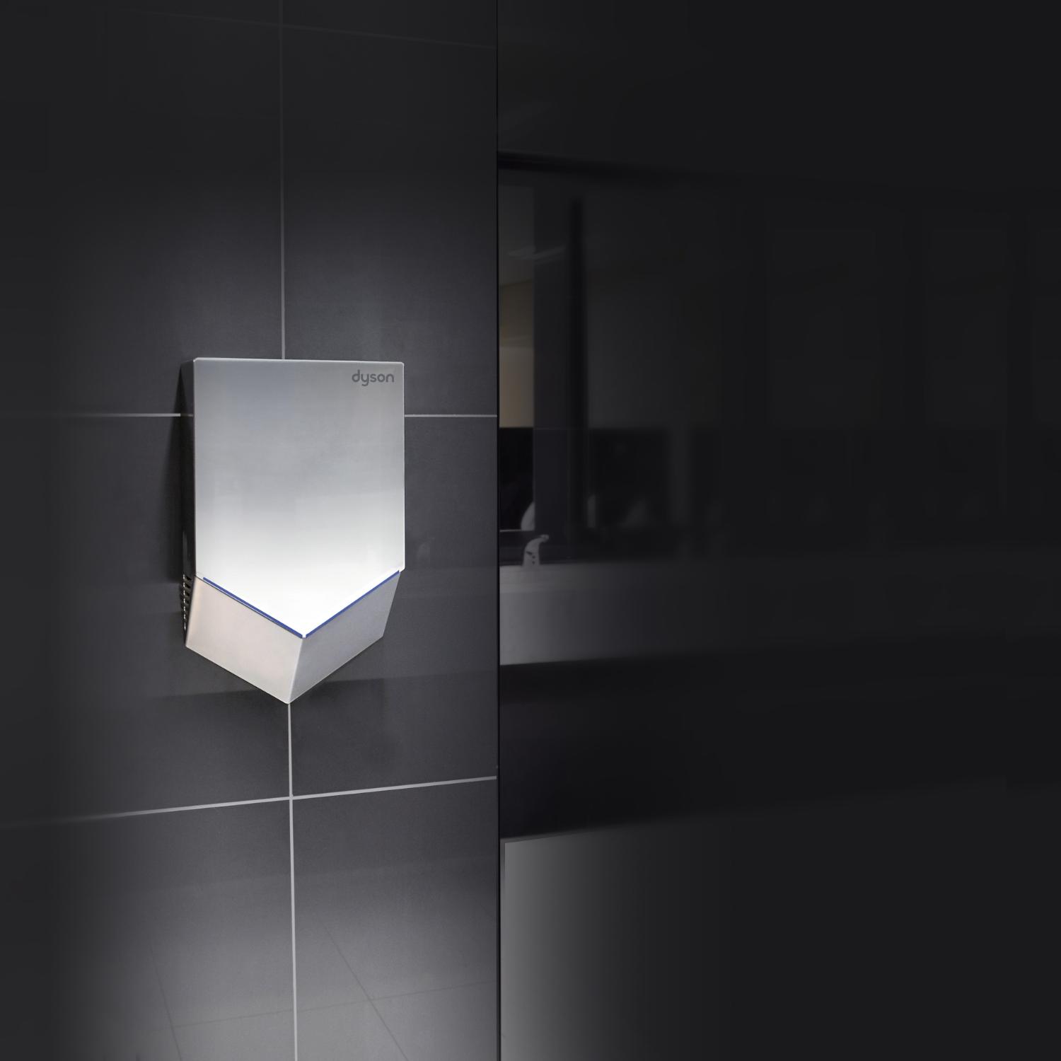 Dyson airblade V mounted to the wall