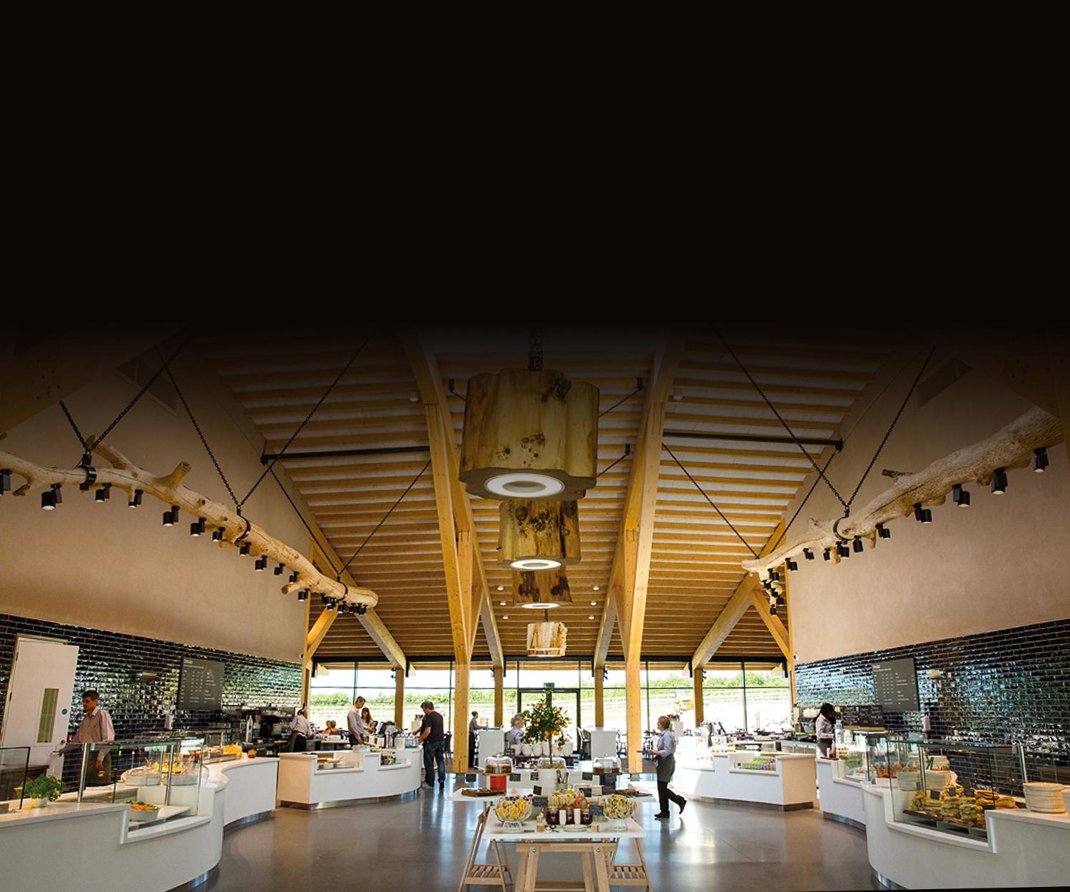 Gloucester Services atrium