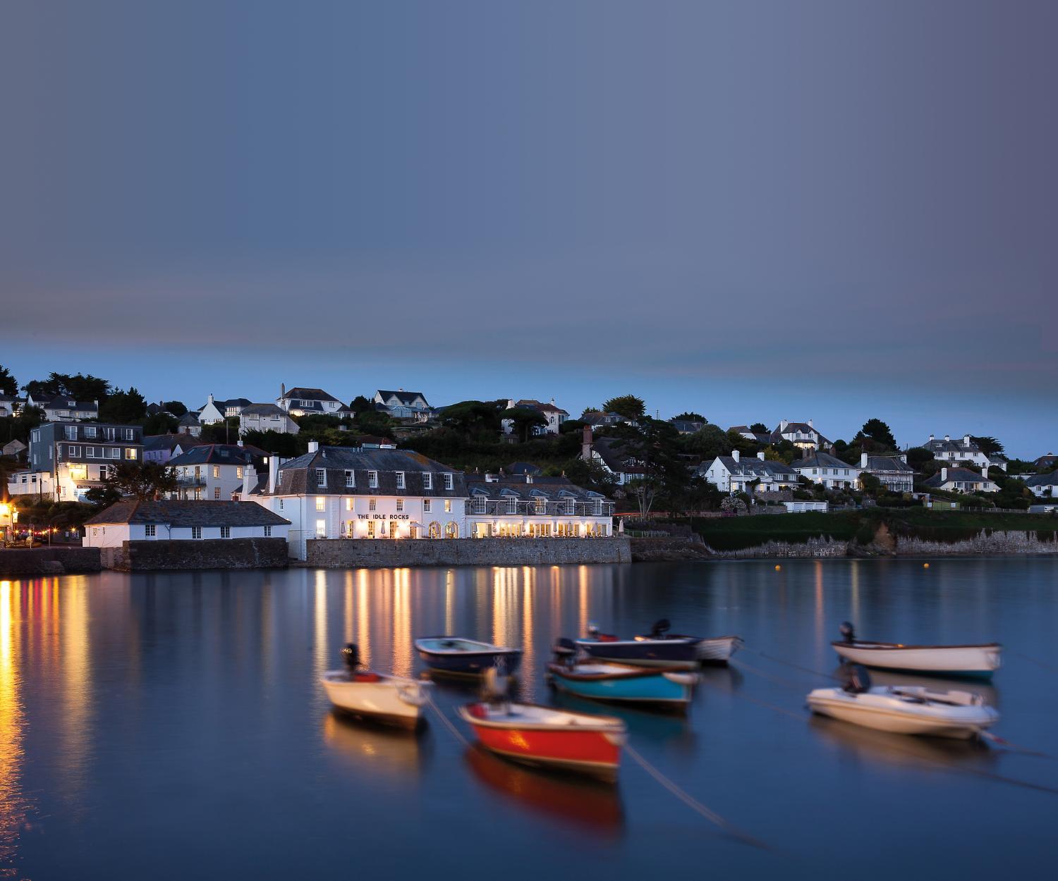 The Idle Rocks hotel on St Mawes waterfront