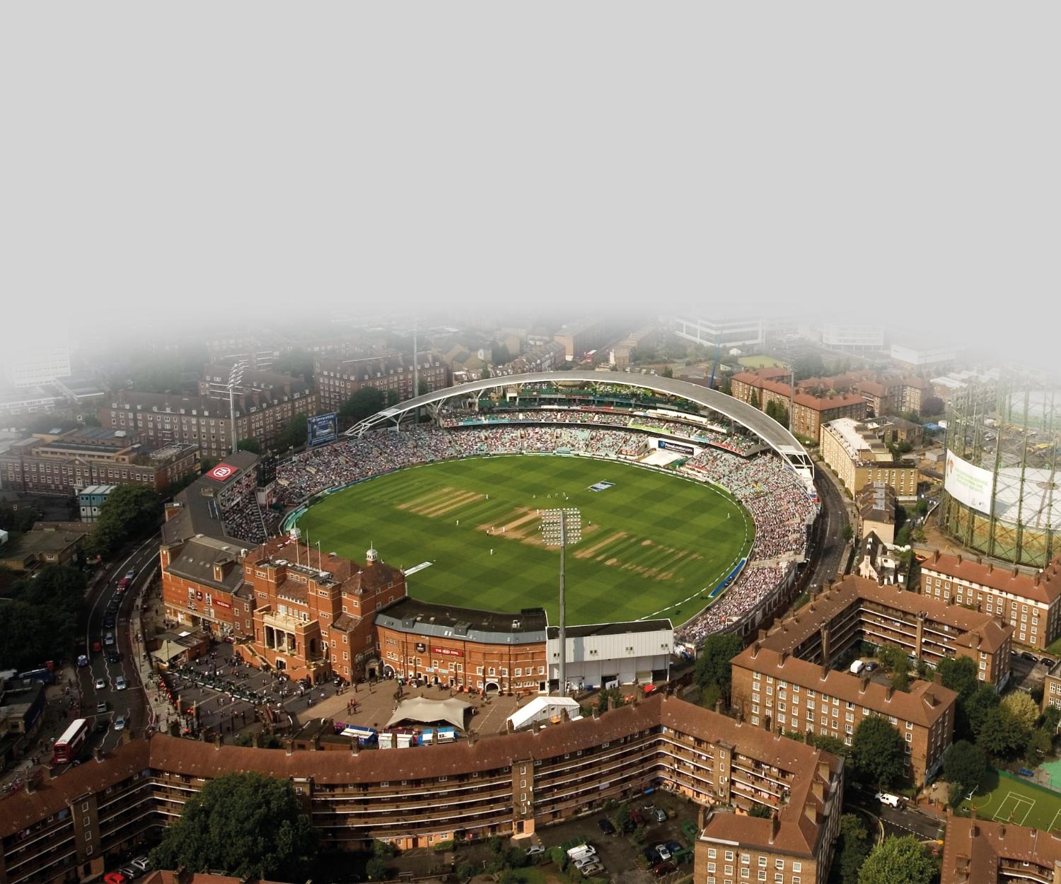 The Kia Oval Aerial Shot