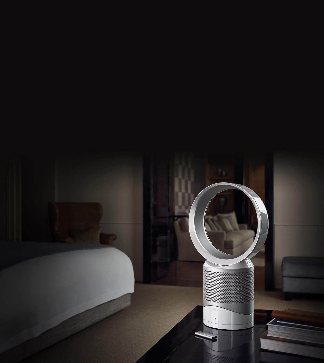 Bedroom with purifier