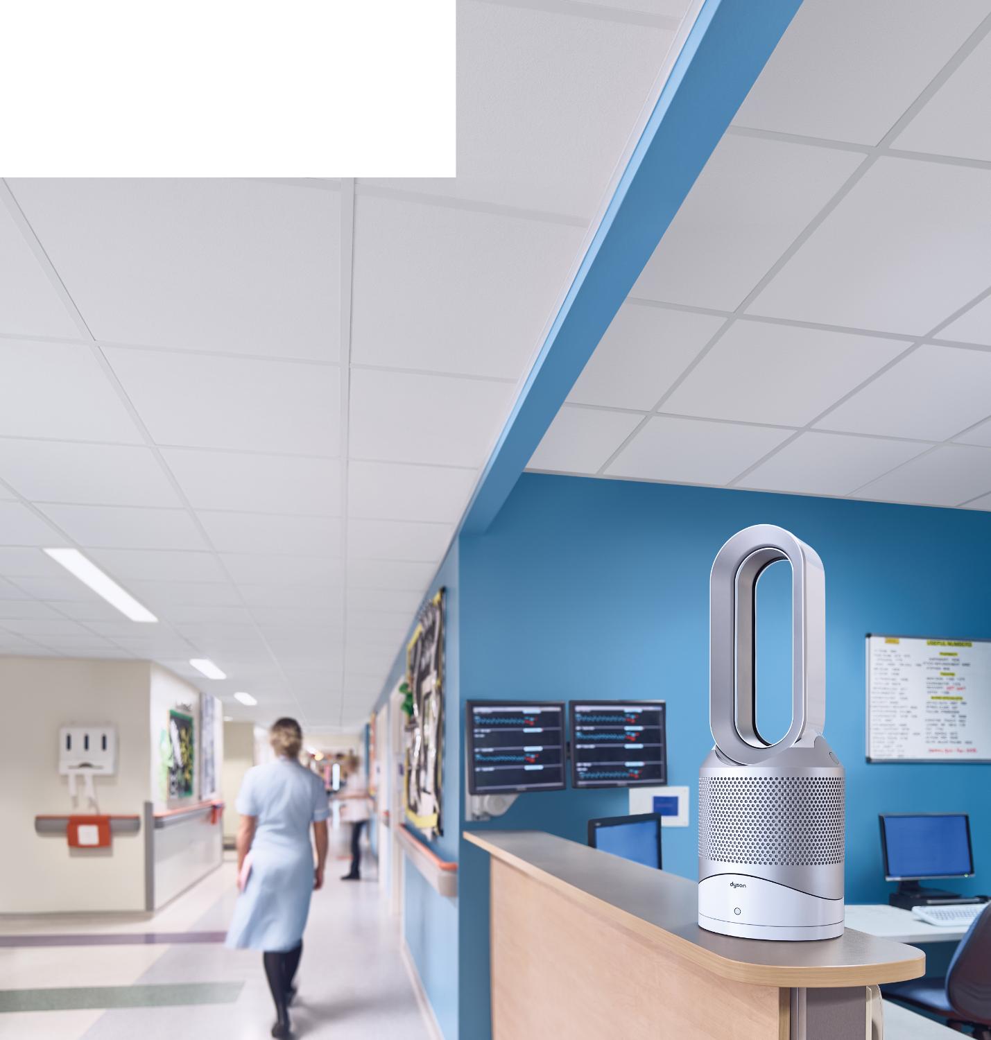 Purifier wellbeing for hospitals