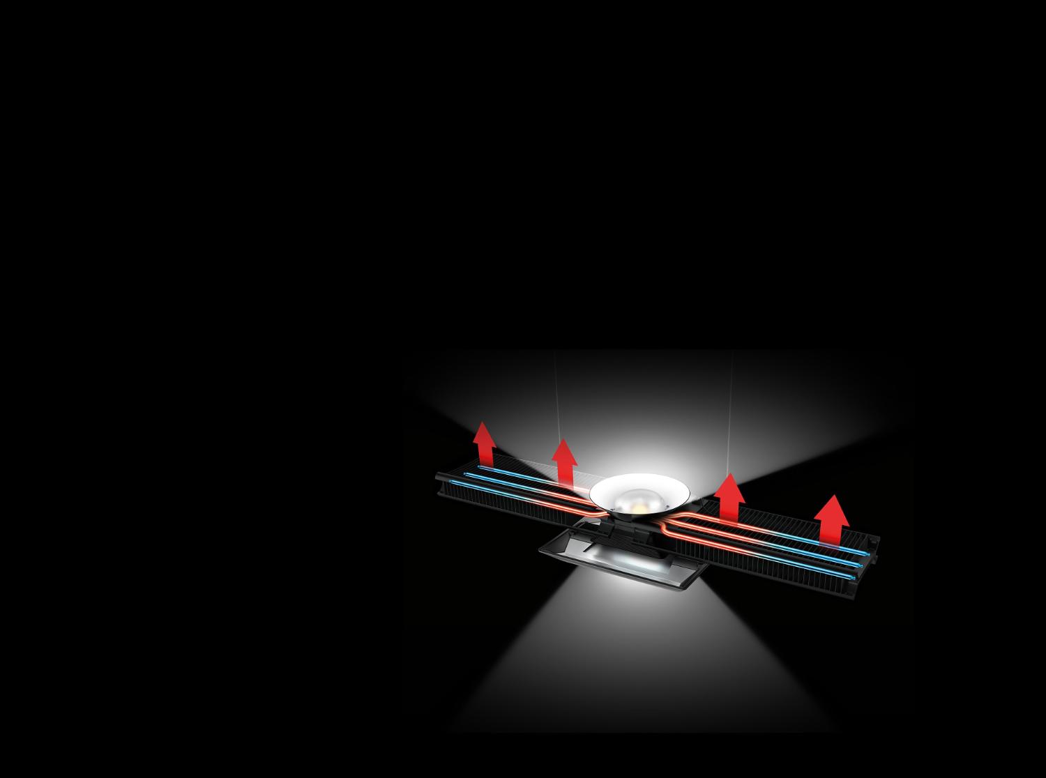 Heat escape illustration