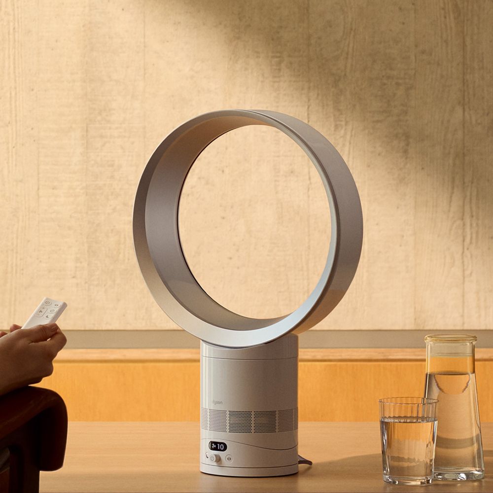 The Dyson Cool AM07 tower fan and CF1 Cool desk fan