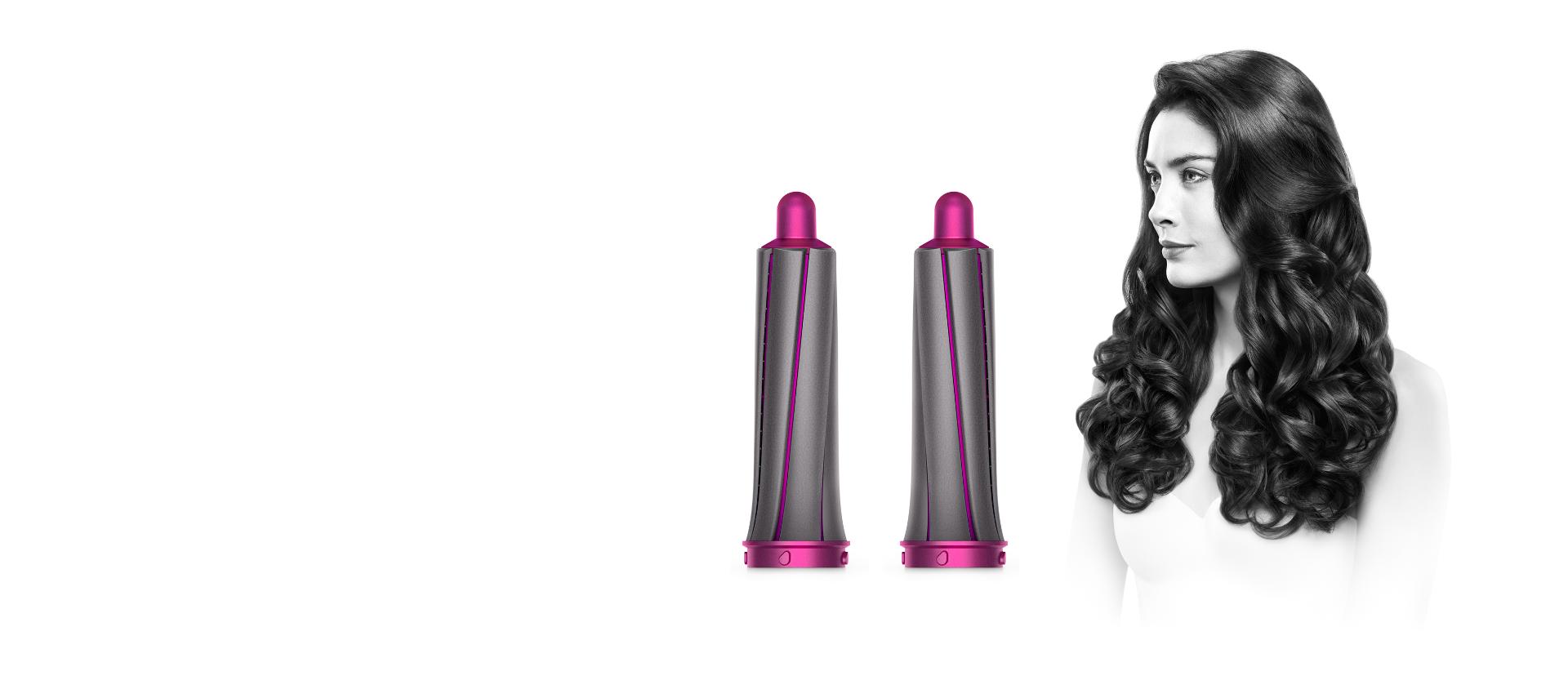 30mm Airwrap barrels with curly haired model