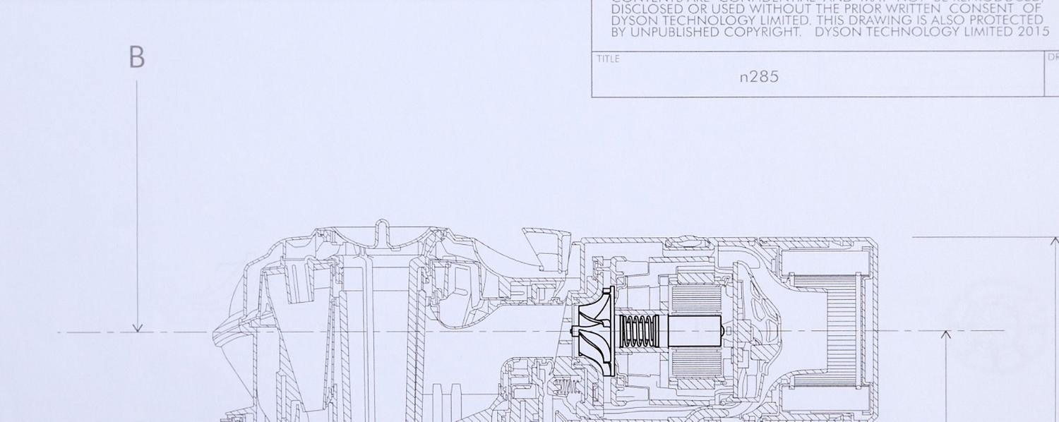 Dyson engineer sketchbook.