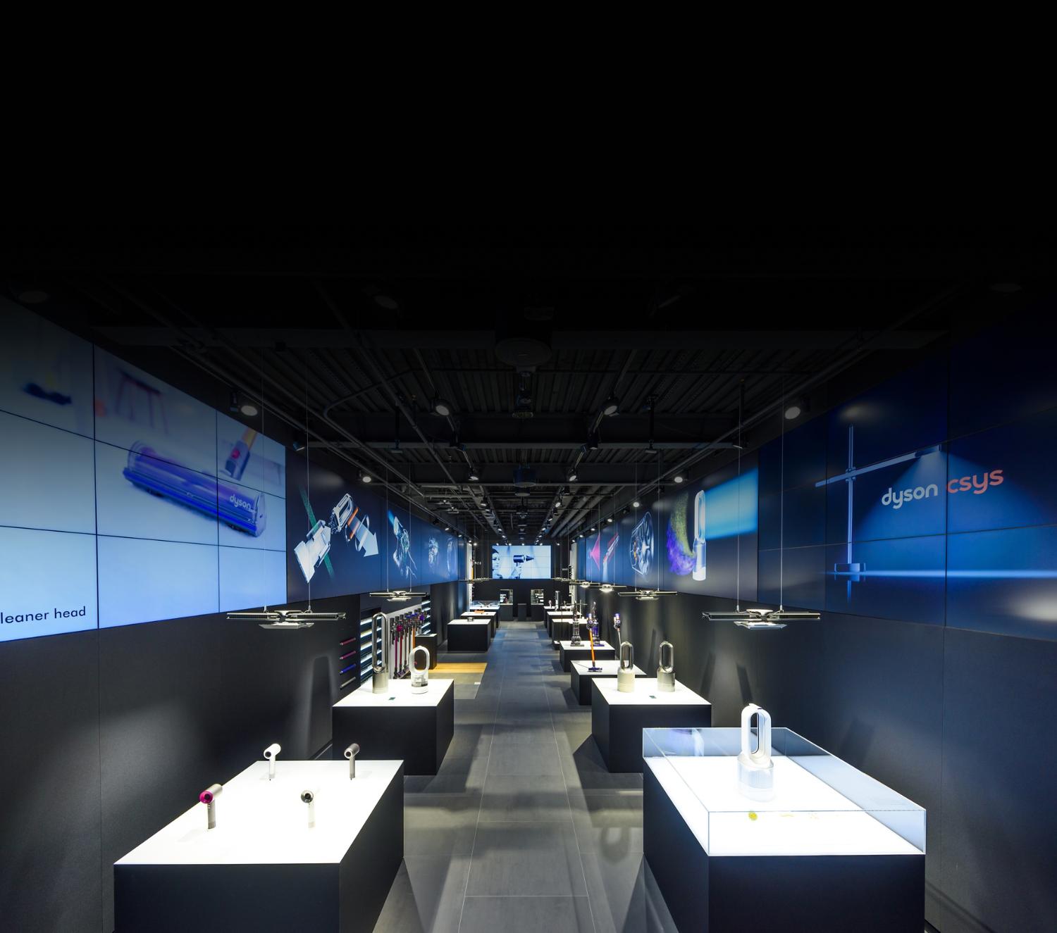 Dyson Demo store interior