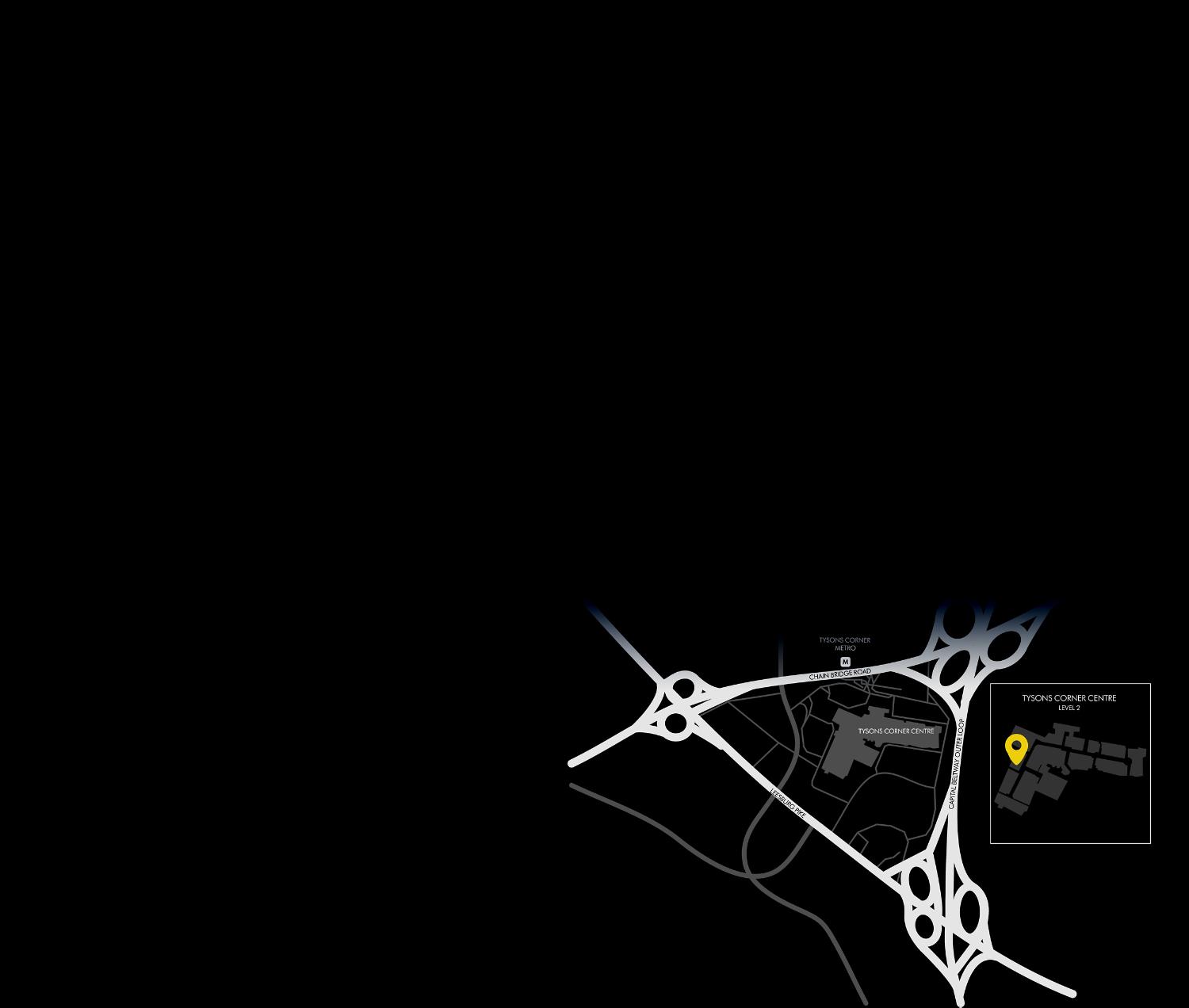 Map of the Dyson store Tyson's corner