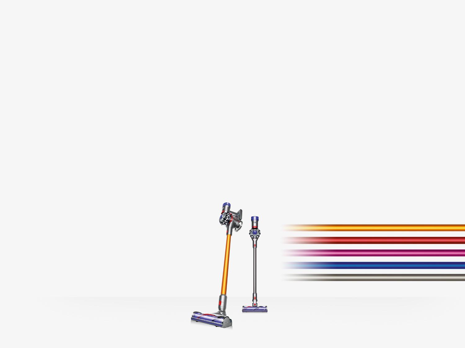 Dyson V8™ vacuum and wand samples