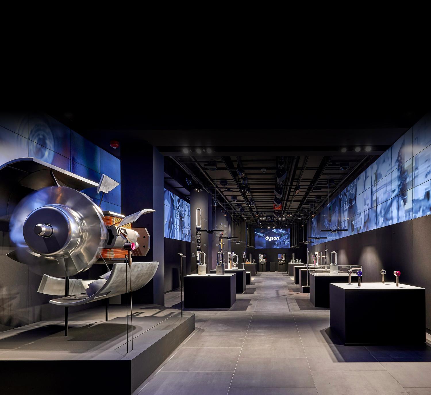 Dyson Demo store interior