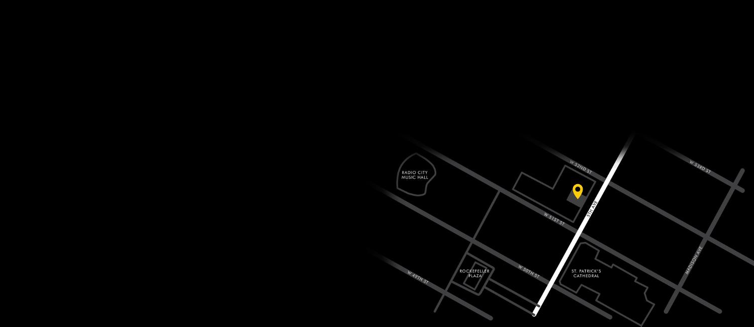 Map of the Dyson store New York