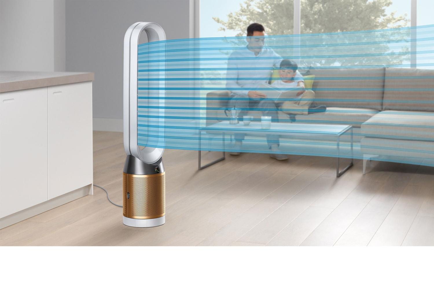 Dyson Pure Cool Cryptomic in uso