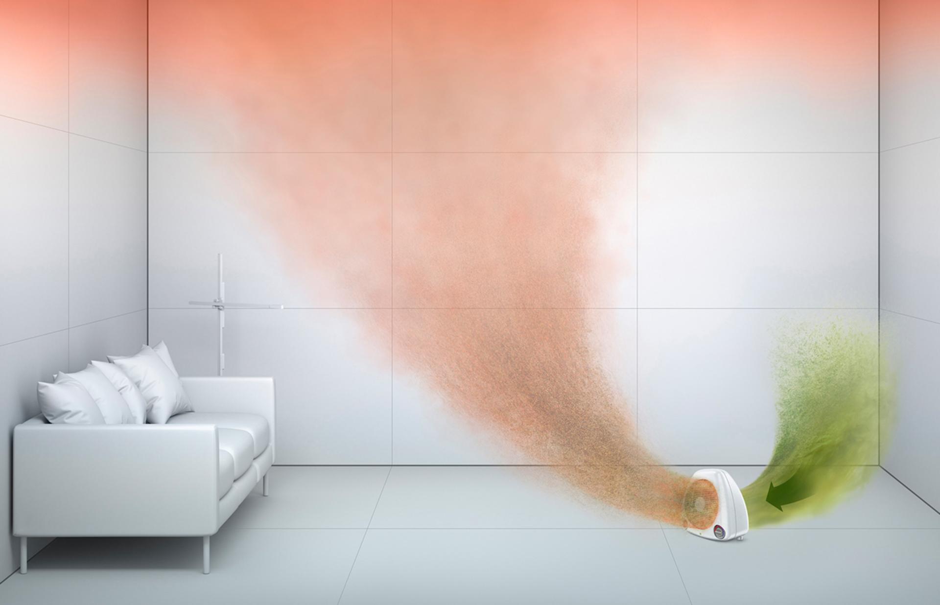 Non-Dyson purifier leaving areas polluted and unheated
