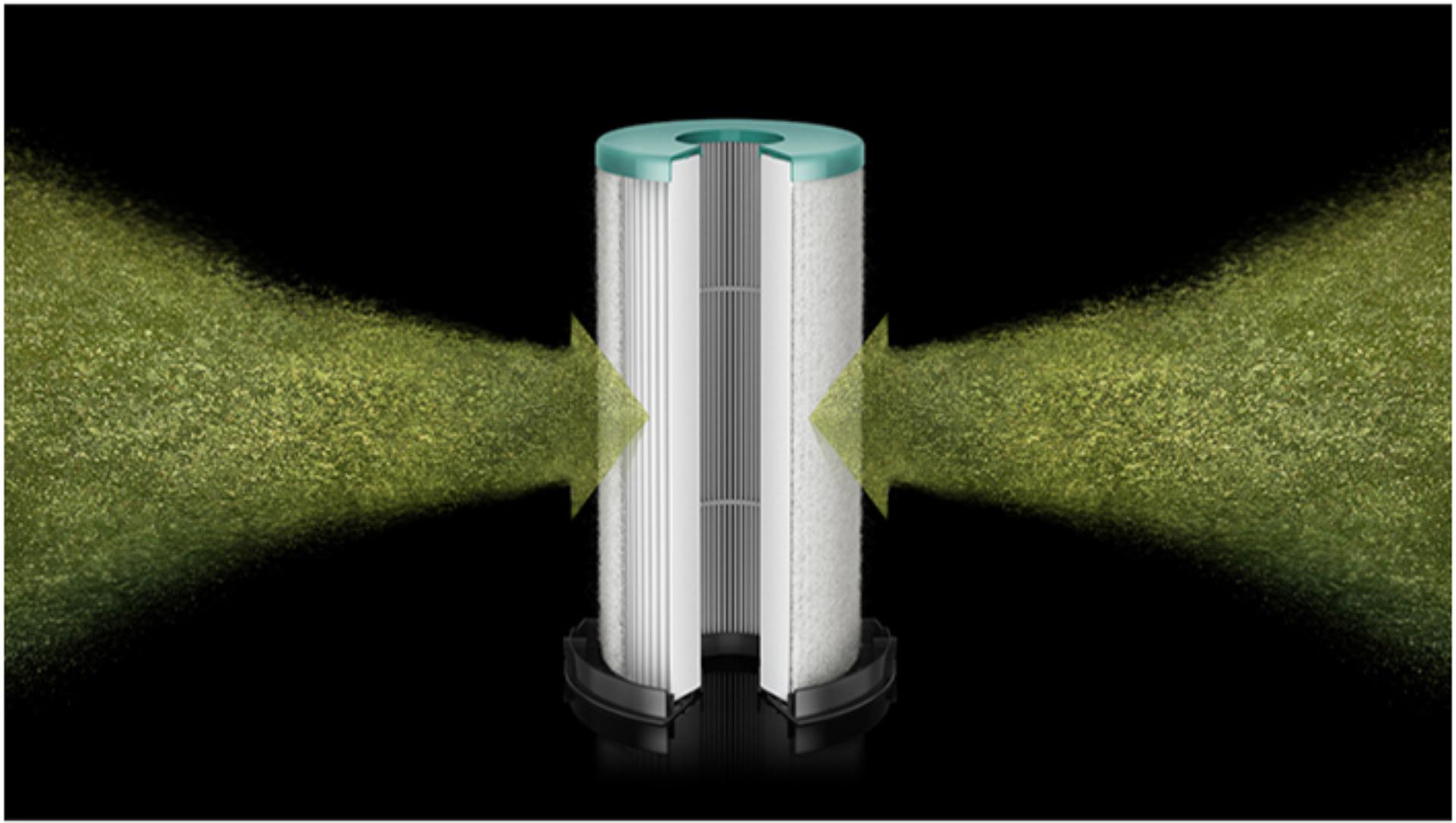HEPA-filter puhastab musta õhku