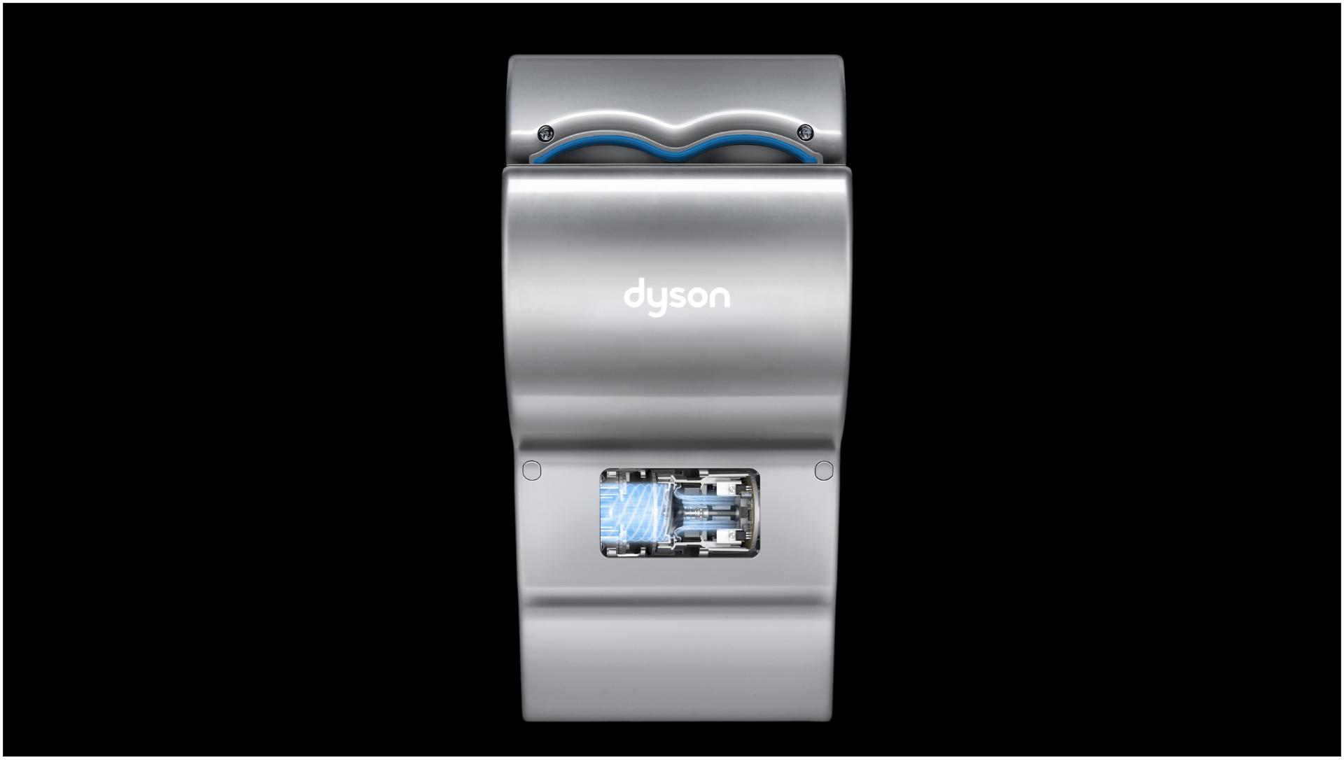 Dyson Airblade db han d dryer with motor exposed