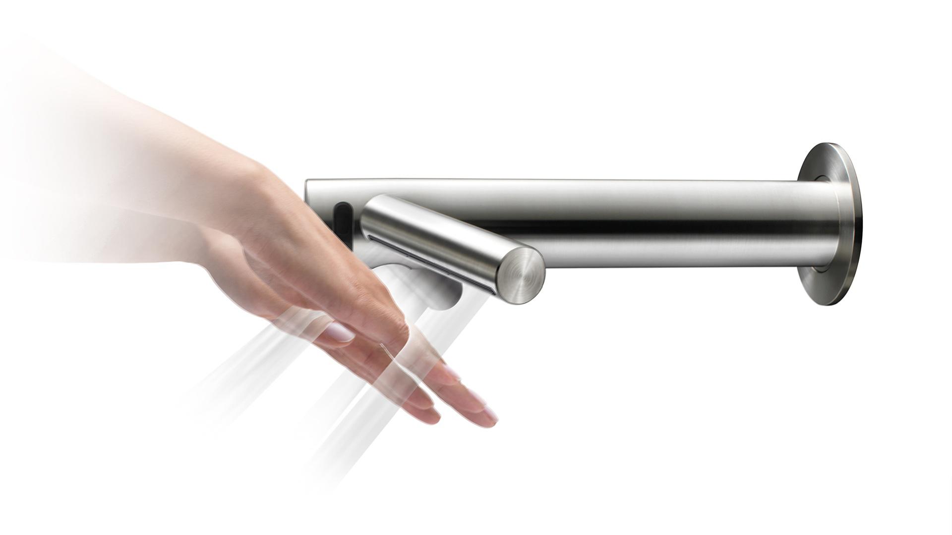 Rankų plovimas su „Dyson Airblade Wash+Dry“