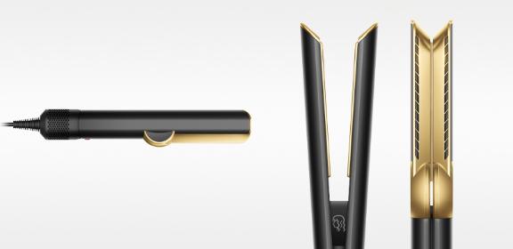 Dyson Airstrait™ straightener (Onyx Black/Gold)