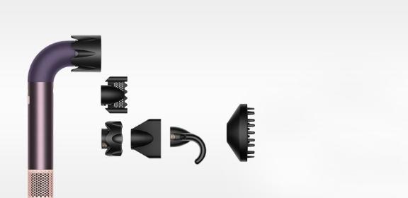 Dyson Supersonic r™ saç kurutma makinesi - Düz+Dalgalı (Jasper Plum)