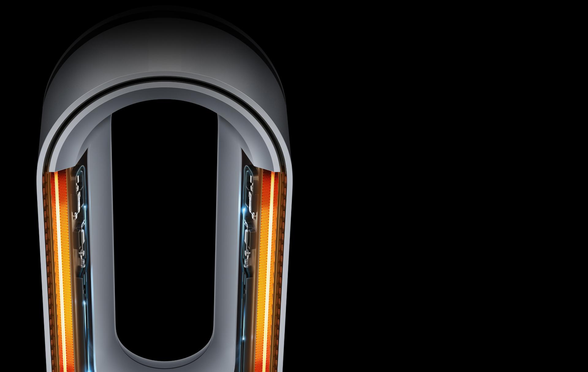 Looking inside the Dyson Pure Hot+Cool purifier fan heater