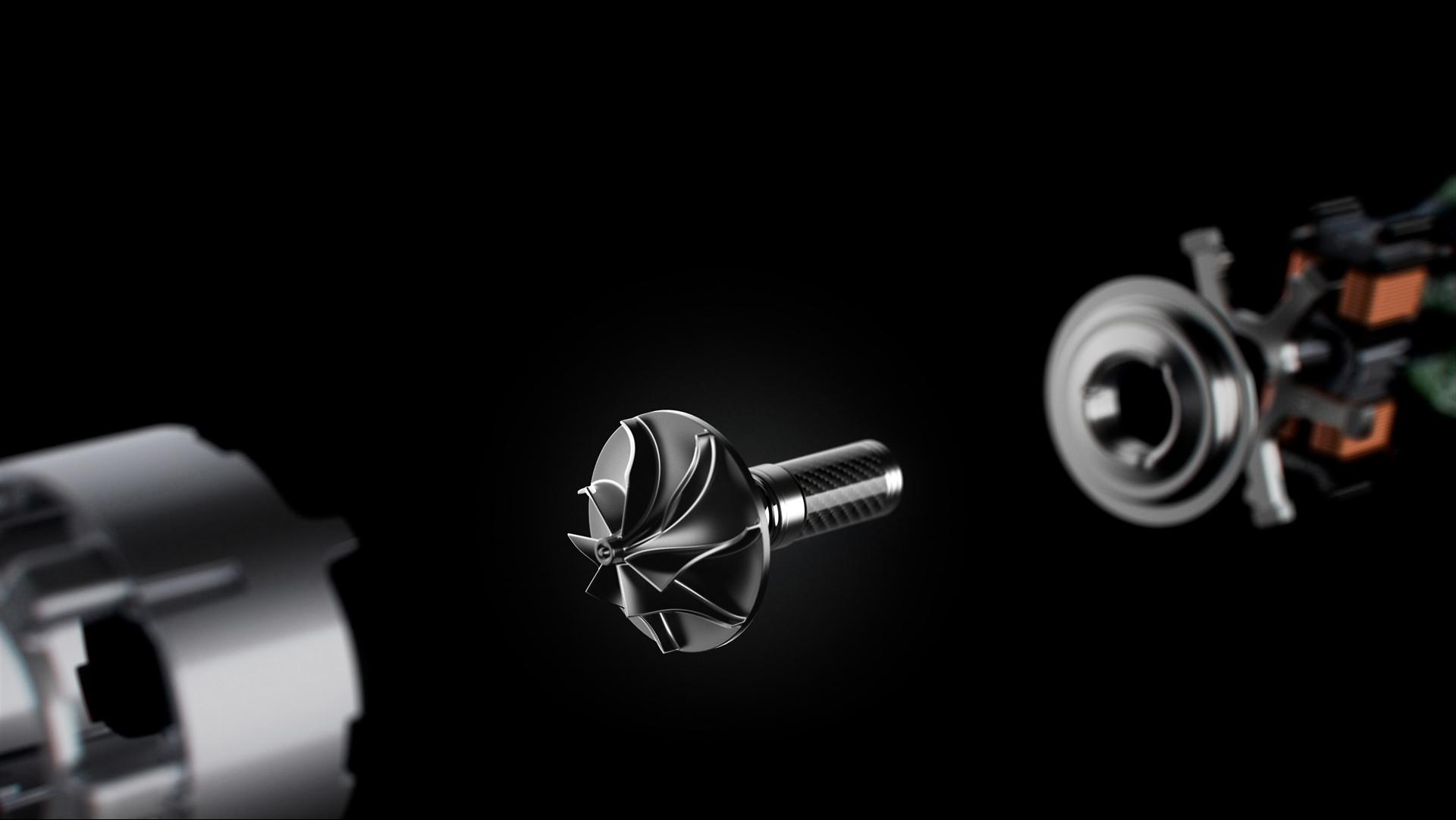 המנוע הדיגיטלי V8 של Dyson