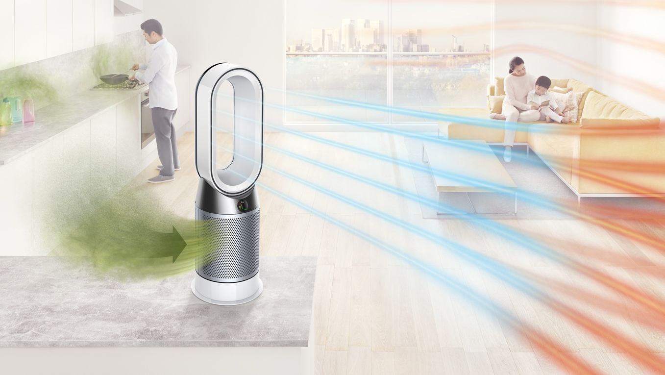 Dyson Pure Hot+Cool™ (Alb/Argintiu)